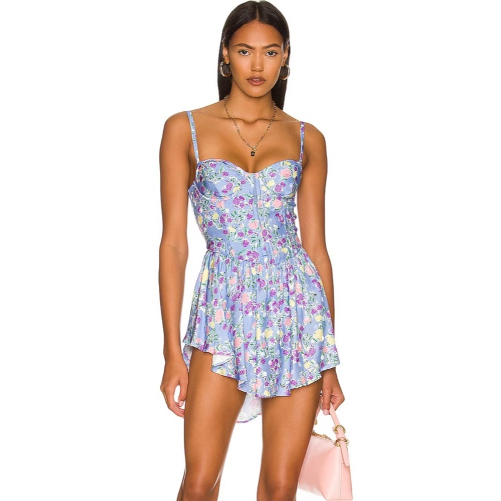 For Love & Lemons Charlene Mini Dress - Small